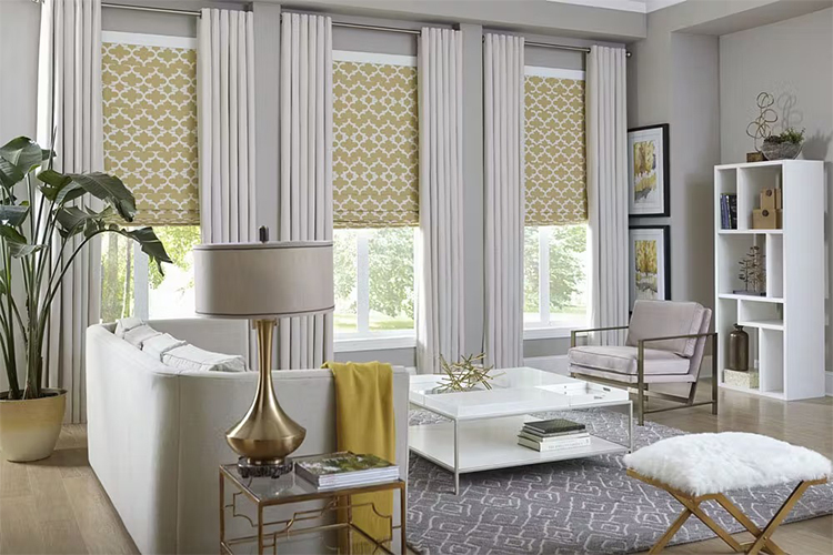 Choosing curtains and blinds for different rooms