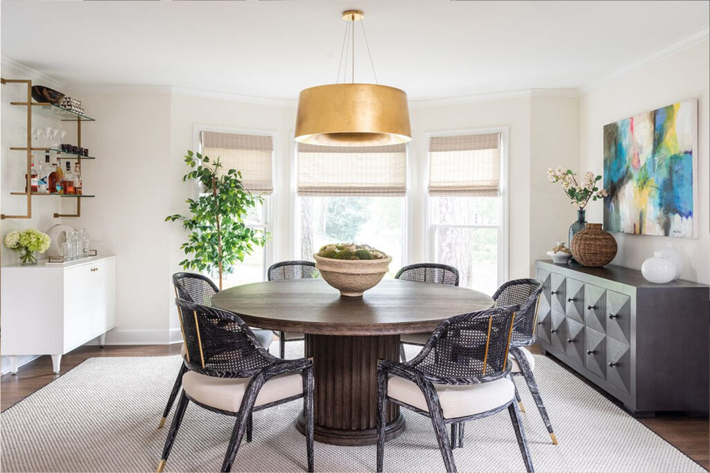 Circular Elegance 9 Striking Round Dining Table Designs to Enhance Your Home